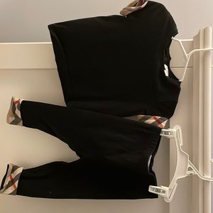 This beautiful Burberry little girls outfit is stunning